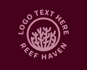 Reef - Marina Sea Coral logo design
