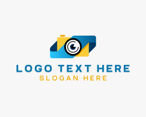 Dslr - Multimedia Camera Photography logo design