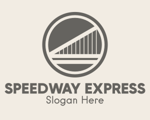 Expressway - Hanging Bridge Infrastructure logo design