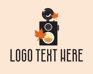 Photograph - Autumn Pumpkin Photography logo design