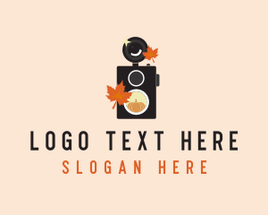 Blogging - Autumn Pumpkin Photography logo design