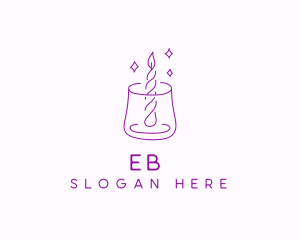 Spiritual - Candle Spa Massage logo design