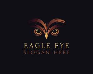 Wildlife Owl Eyes logo design