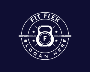 Workout - Workout Gym Kettlebell logo design