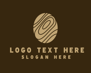 Log - Lumberjack Wood Carpentry logo design