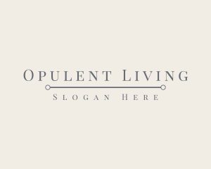 Luxurious - Luxury Brand Wordmark logo design