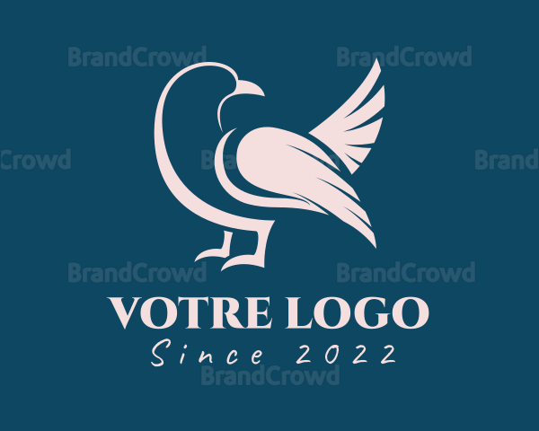 Bird Sanctuary Wildlife Logo