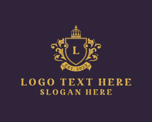 Academic - Academic Crown Shield logo design