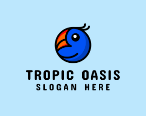 Tropic - Wild Bird Toucan logo design