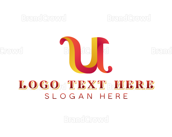 Business Agency Letter U Logo