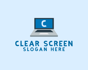 Screen - Tech Laptop Tech Repair logo design