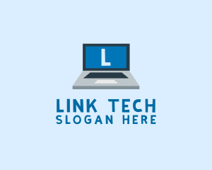 Tech Laptop Tech Repair logo design