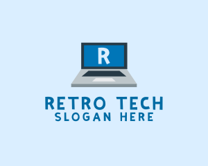 Tech Laptop Tech Repair logo design