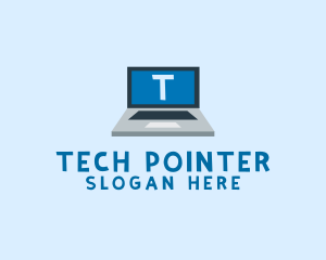 Tech Laptop Tech Repair logo design