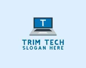 Tech Laptop Tech Repair logo design