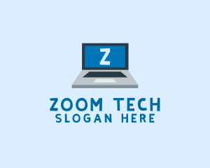 Tech Laptop Tech Repair logo design