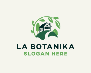 Garden House Landscaping Logo