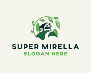 Garden House Landscaping logo design