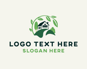 Landscaper - Garden House Landscaping logo design