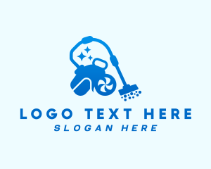 Sanitation - Vacuum Cleaning Appliance logo design