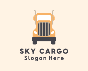 Transport Cargo Truck   logo design