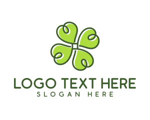 Leaf - Natural Cloverleaf Spa logo design