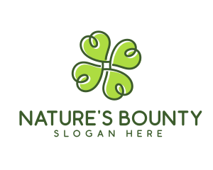 Natural Cloverleaf Spa logo design