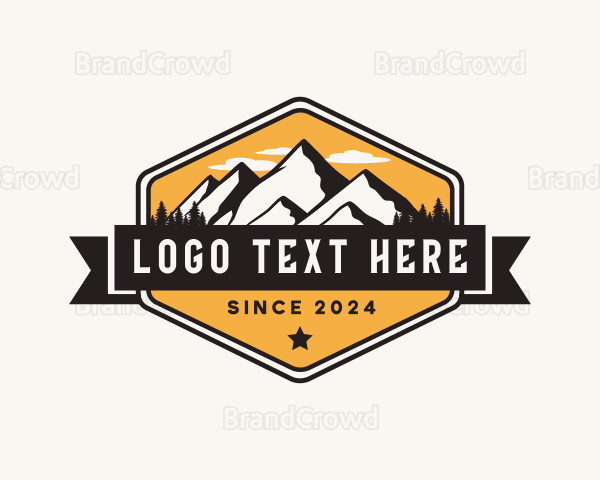 Outdoor Forest Mountain Logo