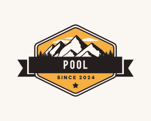 Resort - Outdoor Forest Mountain logo design
