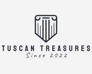 Tuscan - Pillar Shield Insurance logo design