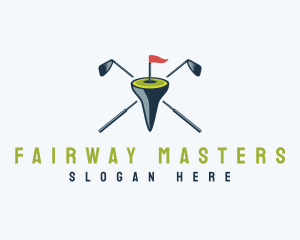 Golf Sports Club logo design