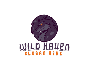 Wild Wolf Hunter Avatar logo design