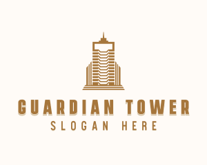 Real Estate Tower logo design