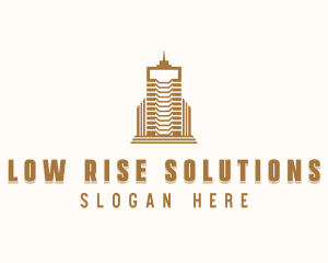 Real Estate Tower logo design