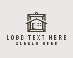 Frame - House Frame Realty logo design