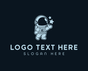 Astronaut - Astronaut Career Success logo design