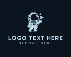 Astronaut Suit Spaceman Logo