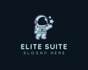 Astronaut Suit Spaceman logo design