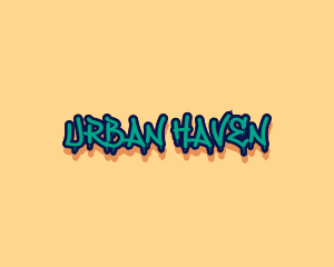 Urban Graffiti Streetart logo design