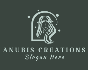 Nature Stylist Lady  logo design