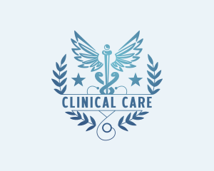 Caduceus Medical Clinic logo design