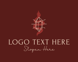 Glam - Snake Gem Jeweler logo design