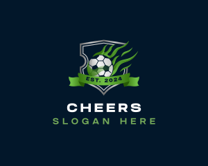 Soccer - Soccer Ball Sports Team logo design