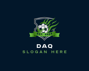 Training - Soccer Ball Sports Team logo design