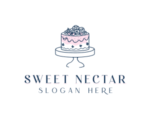 Wedding Cake Pastry logo design