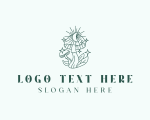 Holistic Mushroom Garden Logo