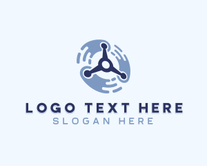 Drone Tech Aerial logo design