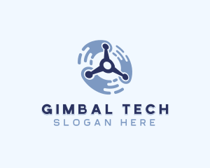 Drone Tech Aerial logo design