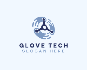 Drone Tech Aerial logo design