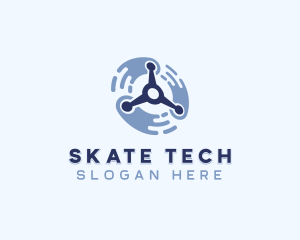 Drone Tech Aerial logo design